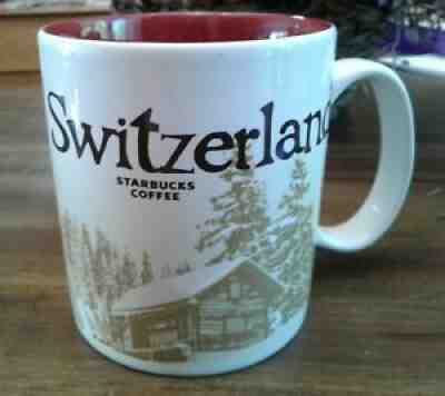 Starbucks Switzerland Version 2 Global Icon City Collector Series Mug 16 oz Rare - Sold on eBay Jun 21, 2021 for $37.00