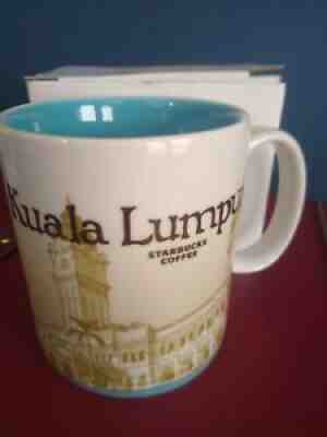 Starbucks Kuala Lumpur Malaysia Mug Global Icon Collector Series16 Oz Cup New