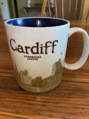 STARBUCKS MUG Cardiff GLOBAL ICON SERIES 16 OZ. PRE OWNED - Sold on eBay Sep 12, 2021 for $12.00