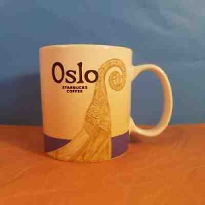 Starbucks Oslo Norway Global Icon 16oz mug cup Original Viking Ship Museum - Sold on eBay Aug 18, 2021 for $49.95