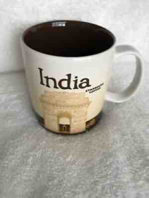 STARBUCKS 2013 INDIA COFFEE CUP MUG COLLECTOR SERIES GOBAL CITY ICON 16 OZ - Sold on eBay Sep 10, 2021 for $10.00
