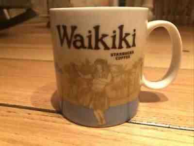 Starbucks Coffee Mug Waikiki Icon Collector Series 2011 16 FL OZ - Sold on eBay Aug 16, 2021 for $18.00