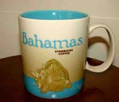 Starbucks Global Icon Series ? Bahamas 2016 Coffee Mug 16 oz Conch Shell Ships - Sold on eBay Aug 09, 2021 for $12.99