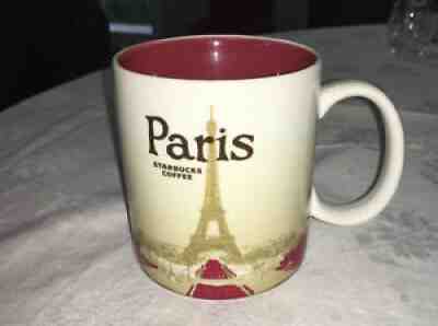 STARBUCKS PARIS Global Icon Series 16oz Coffee Mug 2010 Unused - Sold on eBay Aug 24, 2021 for $14.99