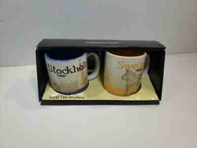 Starbucks Stockholm Sweden Icon Demitasse & Dalecarlian Horse Dale Pony 3 oz Set - Sold on eBay Sep 13, 2021 for $49.99
