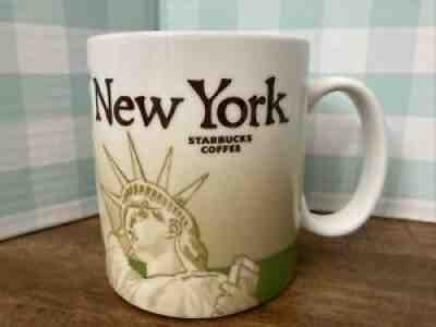 2008 NEW YORK Starbucks Collector Series Global Icon 16 oz Mug Statue of Liberty - Sold on eBay Jul 24, 2021 for $10.50