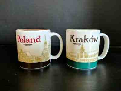 Starbucks Krakow Poland Ceramic Demitasse Espresso Mug Set Icon Series 3 Ounces - Sold on eBay Aug 25, 2021 for $44.99