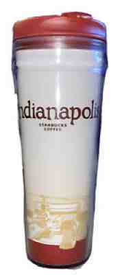 NEW Indianapolis Starbucks Global Icon Series Travel Tumbler Coffee Mug 2004 - Sold on eBay Jul 31, 2021 for $20.06