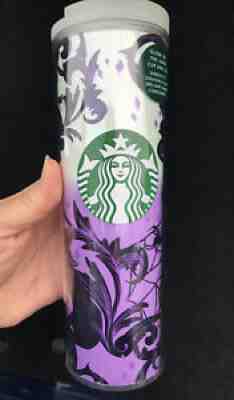 New Starbucks 2021 Halloween Black Cat Purple Plastic Tumbler Lid 16oz - Sold on eBay Aug 24, 2021 for $34.99