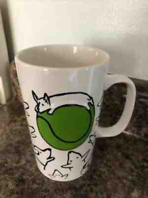 Starbucks Coffee Tall Mug Cup 2015 Dog Ball White Green 16 oz Dog Lover Collect - Sold on eBay Jul 22, 2021 for $10.00