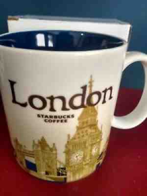 London Starbucks Mug / 16 oz / 2009 City Collector Series - Sold on eBay Sep 13, 2021 for $16.50