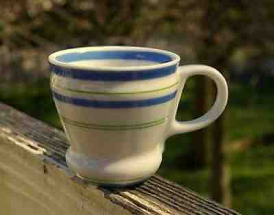 Starbucks Coffee Company 3oz Demitasse Espresso Shot Mug Blue Green Stripes 2007 - Sold on eBay Aug 01, 2021 for $16.00