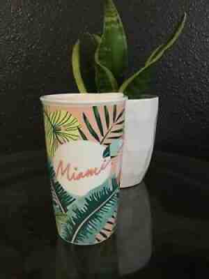 Starbucks Miami Tropical Leaves Toucan Rare Pink Tumbler - Sold on eBay Sep 02, 2021 for $100.00