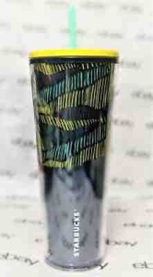 Starbucks Mexico - Cold Cup Tumbler - Spring - Tropical leaves - 24oz. - Sold on eBay Jul 21, 2021 for $24.00