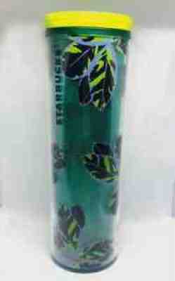 Starbucks Mexico 2020 Tumbler Tropical Leaves l16 oz - Sold on eBay Jul 20, 2021 for $18.88