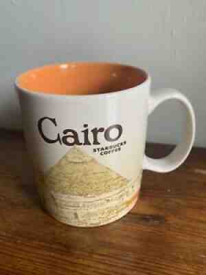 Starbucks CAIRO Icon Series Mug 2016 MIT w SKU, 16 oz Discontinued Pyramid Egypt - Sold on eBay Aug 14, 2021 for $110.00