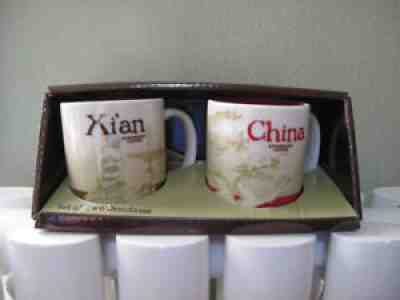 China Starbucks Coffee 3oz Demitasse Global Icon Mini City Mug~~~Xi'an - Sold on eBay Aug 12, 2021 for $39.99