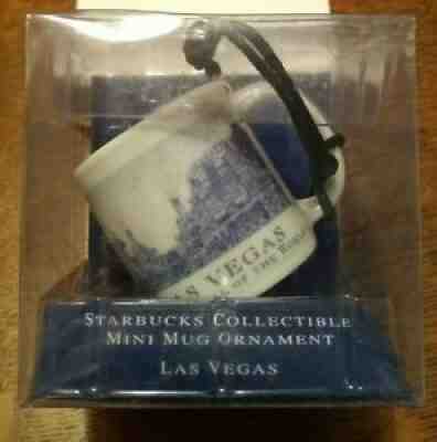 NEW 2006 Starbucks Christmas Ornament Las Vegas Coffee Mini Mug Holiday 236276 - Sold on eBay Jul 26, 2021 for $14.94
