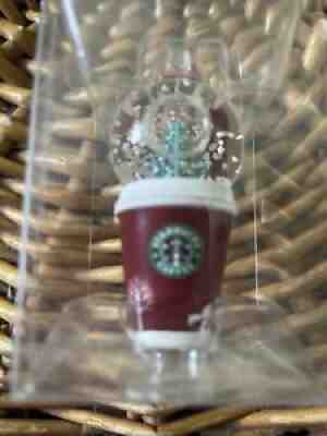 Starbucks Snowglobe Christmas Ornament 2006 With Original Packaging Retired A1 - Sold on eBay Aug 07, 2021 for $5.00