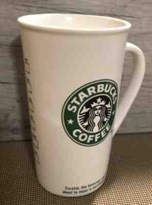 Starbucks 2006 16 oz White Green Siren Mermaid Logo Coffee Mug Tea Cup Big - Sold on eBay Sep 05, 2021 for $10.40