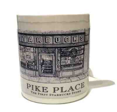 STARBUCKS 2006 Pike Place Coffee Mug Seattle Architecture Series, 18 oz. - Sold on eBay Jul 23, 2021 for $10.49
