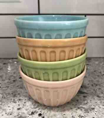 Starbucks Ribbed Ice Cream Bowls 2006 Pastel Colors Set Of 4 Rare Complete Set - Sold on eBay Jul 23, 2021 for $39.99