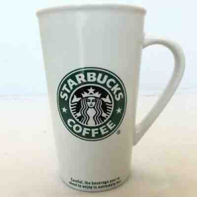 2006 Starbucks Coffee Mug Cup 16 oz White Green Siren Mermaid Logo Venti Tall - Sold on eBay Aug 06, 2021 for $10.99