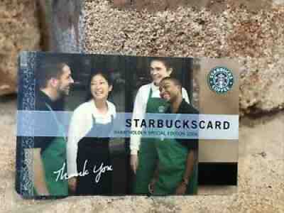 2006 Starbucks Shareholder Card The Last! Limited Edition Great Condition - Sold on eBay Jul 18, 2021 for $16.99