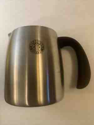 STARBUCKS Coffee 2006 16 oz Stainless Steel Creamer Steam Milk Frothing Pitcher - Sold on eBay Sep 06, 2021 for $14.50