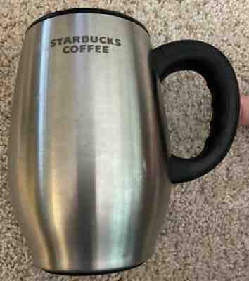 Rare 2006 Starbucks Coffee Cup Mug Stainless Steel W/ Lid 16 Oz Travel Tumbler - Sold on eBay Jul 27, 2021 for $24.99