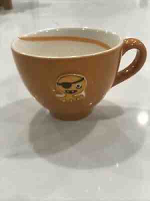 Vtg 2006 STARBUCKS Halloween Orange Cyclops Pirate Monster COFFEE CUP Swirl Boo - Sold on eBay Aug 27, 2021 for $14.00