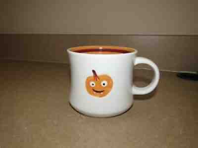 Starbucks 2006 Halloween Jack-O-Lantern Pumpkin with Fangs 14oz Coffee Mug Cup - Sold on eBay Aug 15, 2021 for $22.99