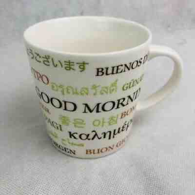 Starbucks Coffee Mug Cup 2006 Good Morning Multi Different Languages 17 oz EUC - Sold on eBay Jun 20, 2021 for $25.99