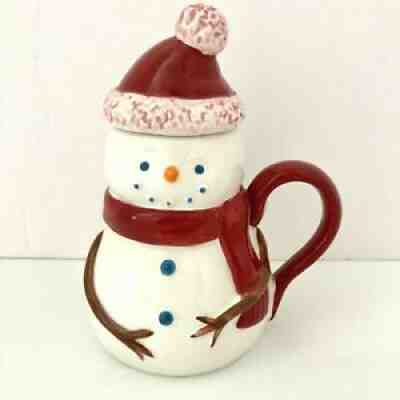Starbucks Snowman Coffee Cup Mug 2006 With Removable Hat Lid Collectible 2006 - Sold on eBay Sep 04, 2021 for $18.47