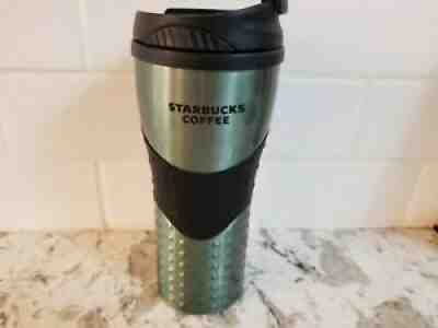 Starbucks 2006 Stainless Steel Green Divot Tumbler, 16 oz. - Sold on eBay Sep 06, 2021 for $18.99
