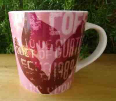 Oversized STARBUCKS Pink Coffee Mug Cup "Product of Guatemala" Design 2006 16 oz - Sold on eBay Sep 14, 2021 for $13.50