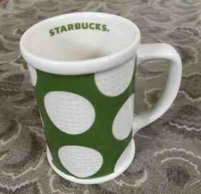 Starbucks 2006 Mug Green Golf Ball themed 5" coffee cup 16 oz - Sold on eBay Jul 10, 2021 for $8.00