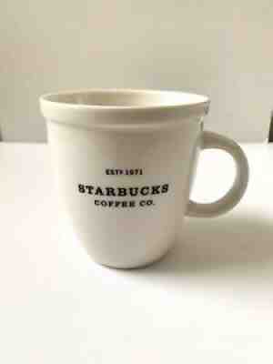 Starbucks WHITE BARISTA COFFEE CO Cups Mugs 2001 established 1971 16oz - Sold on eBay Jun 22, 2021 for $10.50