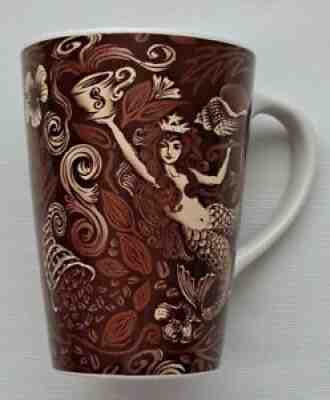 STARBUCKS 35th ANNIVERSARY COFFEE CUP MUG MERMAID SIREN BROWN 16oz - Sold on eBay Jul 29, 2021 for $19.00