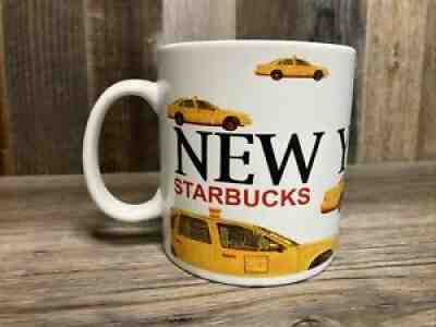 STARBUCKS BARISTA 2001 NEW YORK CITY TAXI CAB 20 OZ XL COFFEE/TEA MUG - Sold on eBay Jul 25, 2021 for $12.99