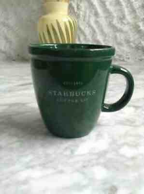 Starbucks 2001 Barista Green 16 Oz Coffee Mug Cup Est. 1971 - Sold on eBay Jul 08, 2021 for $12.00