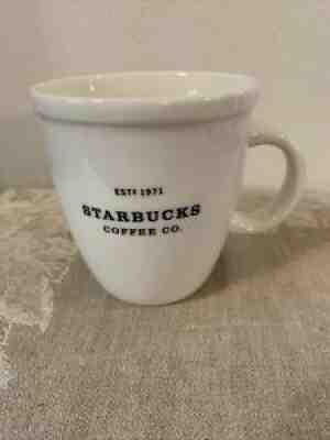 Starbucks 2001 16 oz Barista Classic Abbey Ceramic Coffee Mug Cup - Sold on eBay Aug 16, 2021 for $14.40