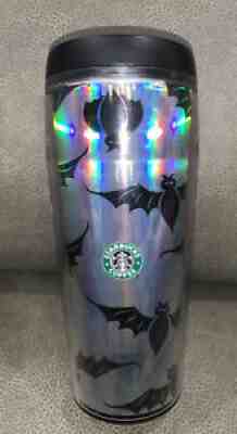 Starbucks Barista Halloween Fall 2002 Bats Tumbler Cup 16 Oz - Sold on eBay Sep 11, 2021 for $19.00