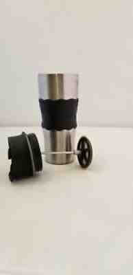 Starbucks Barista Stainless Steel French Press Tumbler Travel Coffee Mug 16oz - Sold on eBay Aug 18, 2021 for $13.99