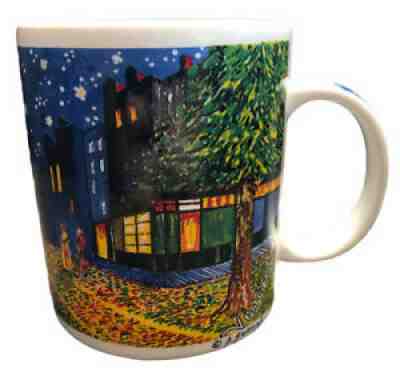 Starbucks Coffee Mug Cup 18 Ounce Barista Vincent J Burrows Night Time Cafe 2001 - Sold on eBay Jul 01, 2021 for $17.98