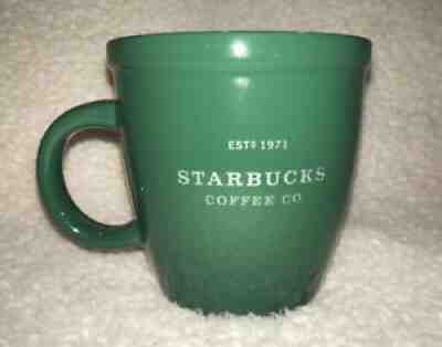 FREE SHIPPING Classic Starbucks 2001 Barista Green 16 Oz Coffee Mug Cup Est.1971 - Sold on eBay Jun 19, 2021 for $25.00