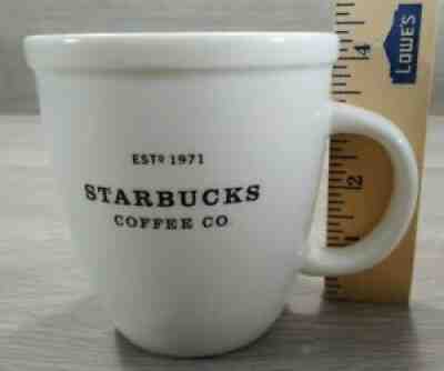 2001 Starbucks Coffee Company Mug Barista Collection Est 1971 White Abby 16-oz - Sold on eBay Sep 11, 2021 for $9.85