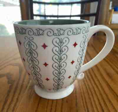2003 Starbucks Coffee Mug Barista Christmas Holiday White Red Diamonds 16 oz EUC - Sold on eBay Sep 01, 2021 for $13.95