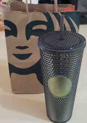 Starbucks 2020 Black Gold Studded Diamond Tumbler 24ozÂ  (NEW) - Sold on eBay Aug 16, 2021 for $39.00