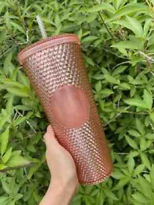 Starbucks Rose Gold Studded Tumbler 2019 Rare and HTF - Sold on eBay Jul 13, 2021 for $215.00